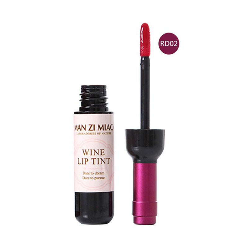 6 Colors Matte Liquid Lipstick Red Wine Bottle Shaped Lip Gloss - LIPOXI