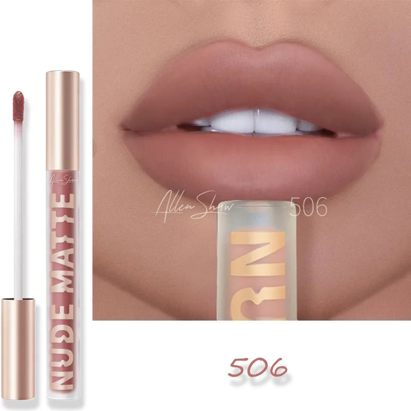 Nude Matte Lip Gloss - LIPOXI