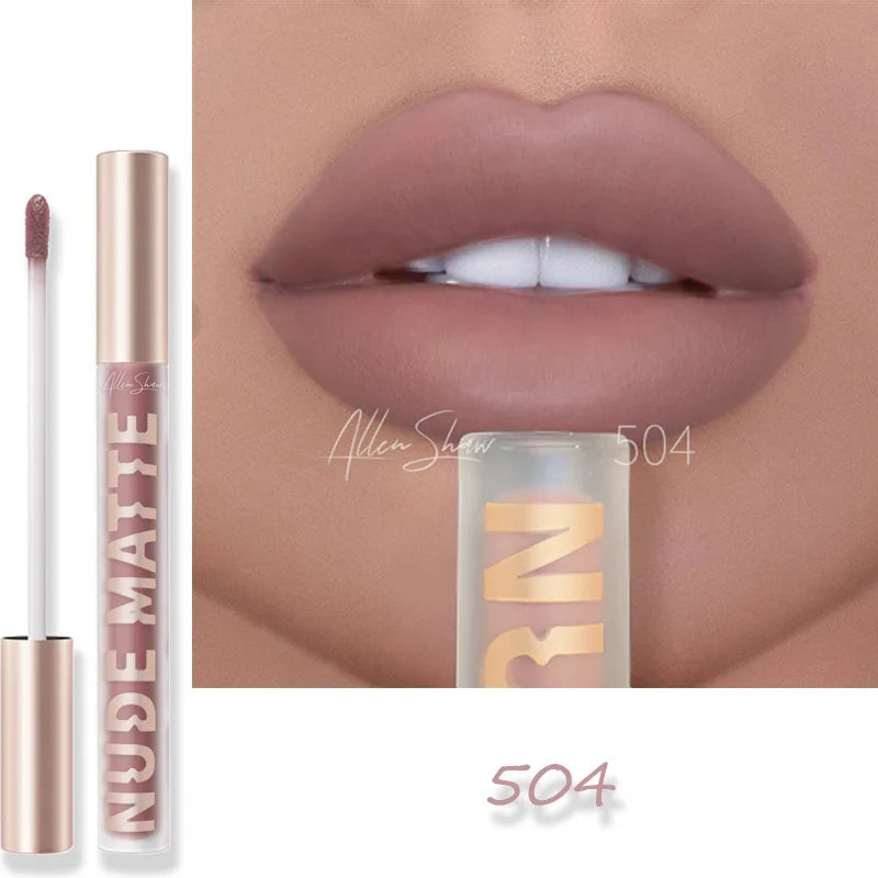 Nude Matte Lip Gloss - LIPOXI