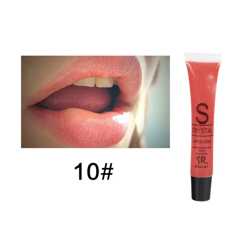 Glitter Liquid Lipstick Long Lasting Waterproof Moisturizing Candy Color Lip Gloss - LIPOXI