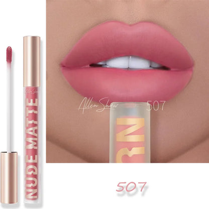 Nude Matte Lip Gloss - LIPOXI