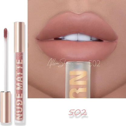 Nude Matte Lip Gloss - LIPOXI