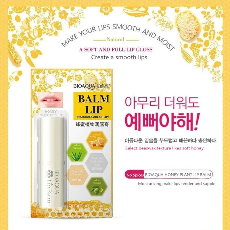 BioAqua Aloe Honey Lip Balm - LIPOXI