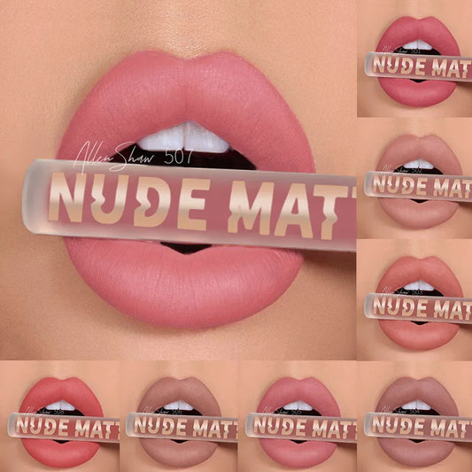 Nude Matte Lip Gloss - LIPOXI