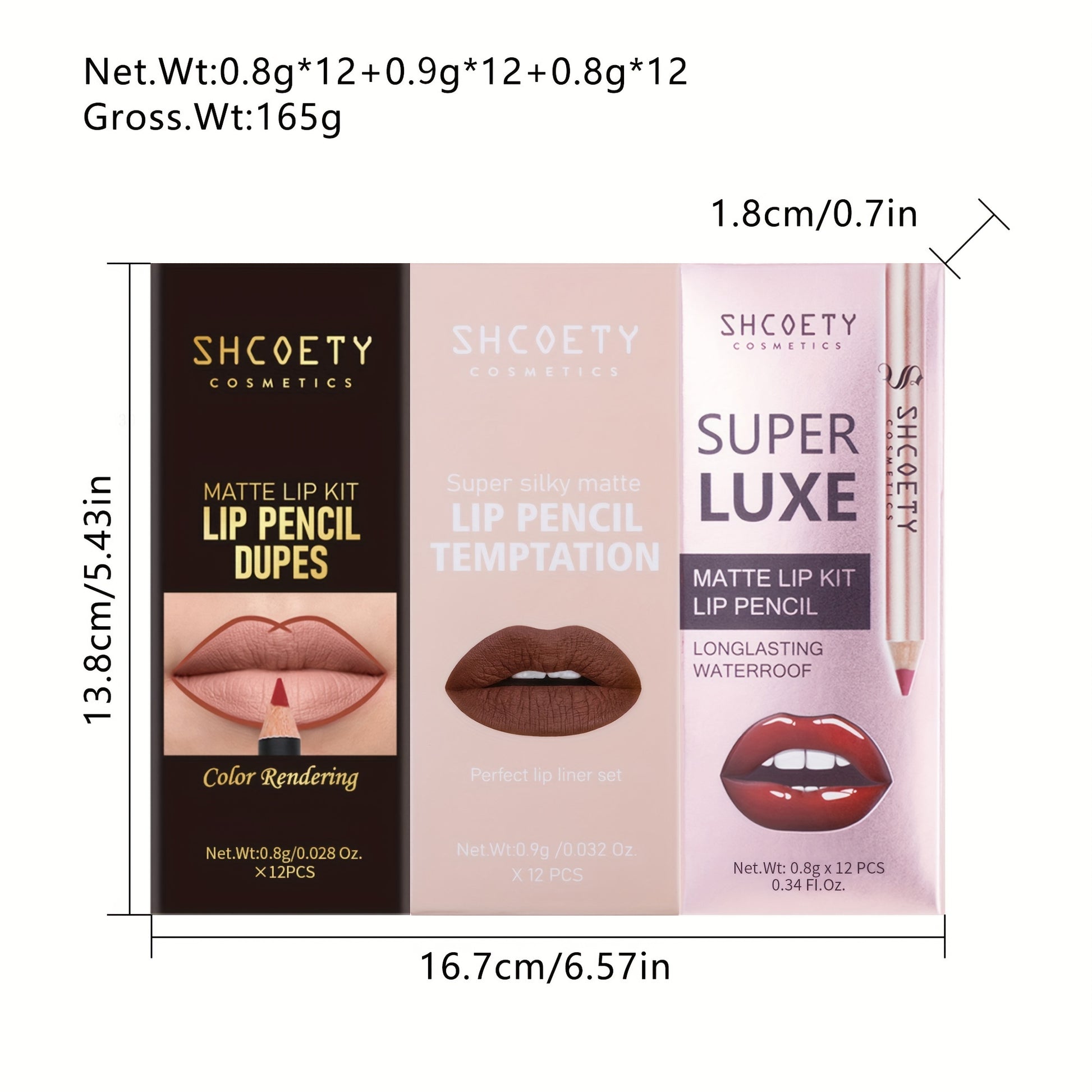 Holiday Lip Liner Set - LIPOXI