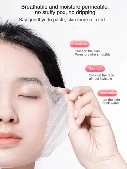 Hydrating DIY Compressed Cotton Mask Paper - LIPOXI