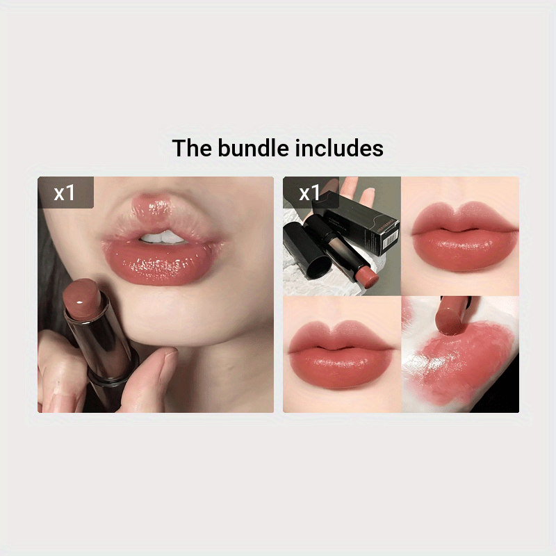 Hydrating Nude Lipstick & Gloss Set - LIPOXI