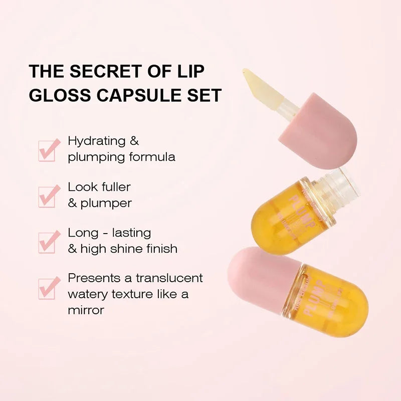 Lip Volume Plump & Nourish: Instant Lip Volume Enhancer Serum for Sexy Lips