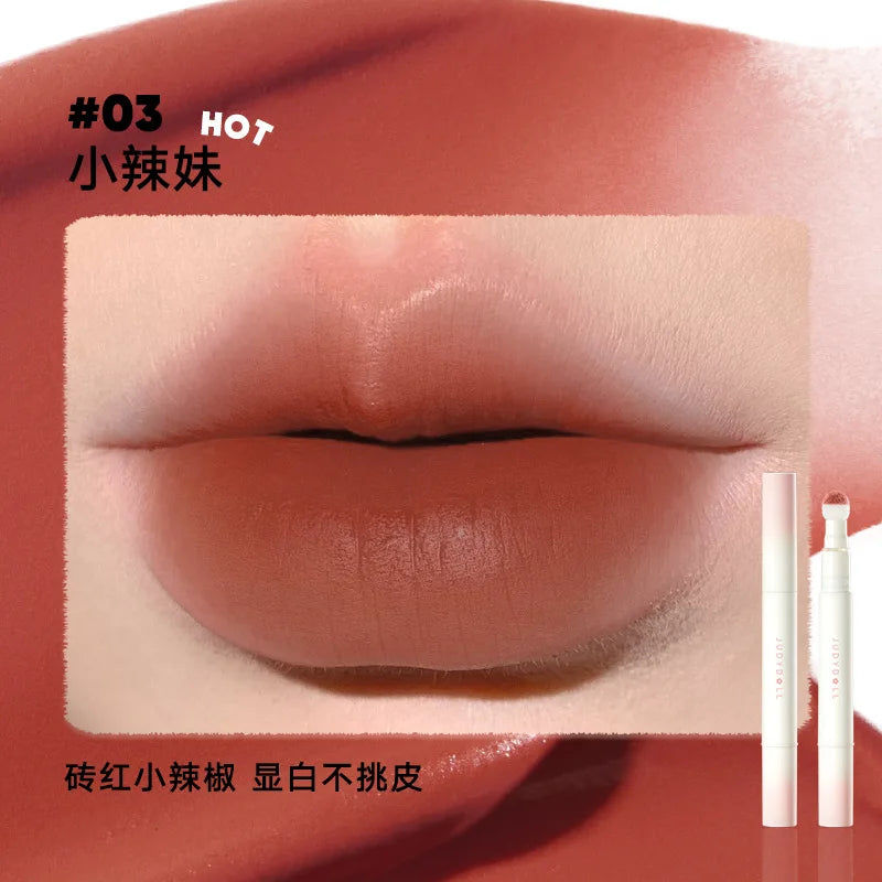 Judydoll Hydrating Lip Powder Cream Cushion Lipstick - LIPOXI