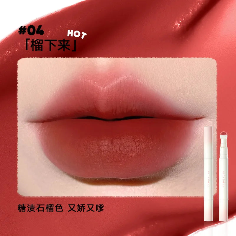 Judydoll Hydrating Lip Powder Cream Cushion Lipstick - LIPOXI