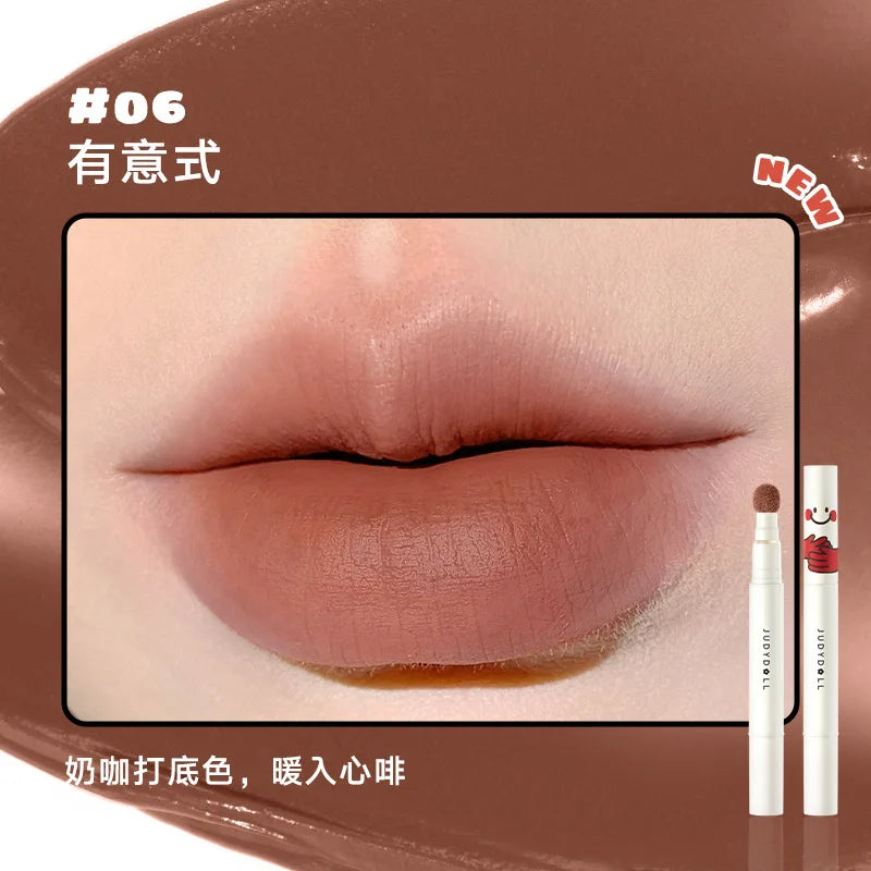 Judydoll Hydrating Lip Powder Cream Cushion Lipstick - LIPOXI