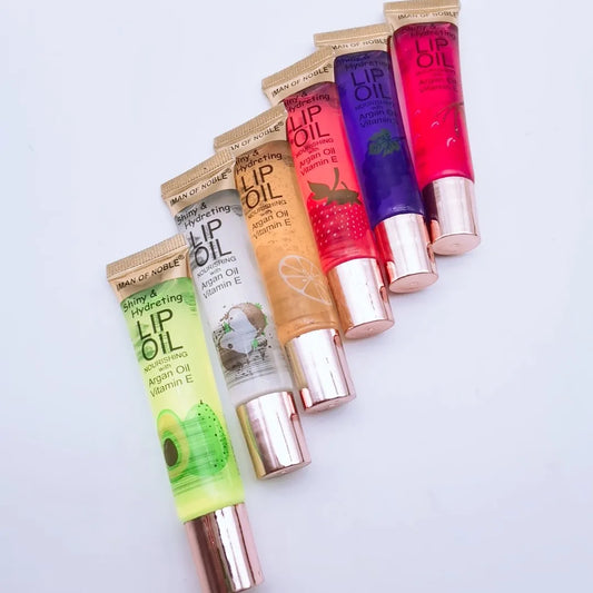Kawaii Fruit Flavored Lip Gloss Set - LIPOXI