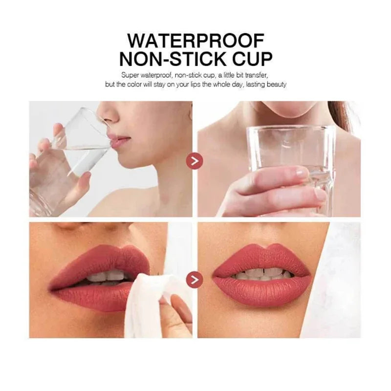 Korean Makeup Low Price Lipstick Lip Stain Jelly Gloss 24h Beauty - LIPOXI
