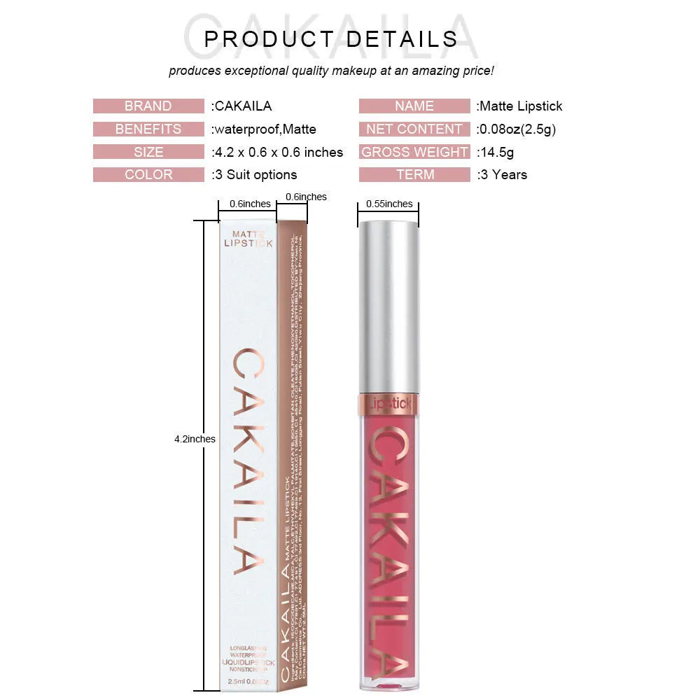 Korean Velvet Liquid Lipstick - LIPOXI