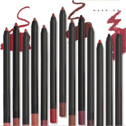 Lasting Nude Brown Lip Liner Pen Matte Makeup Women Sexy Red - LIPOXI
