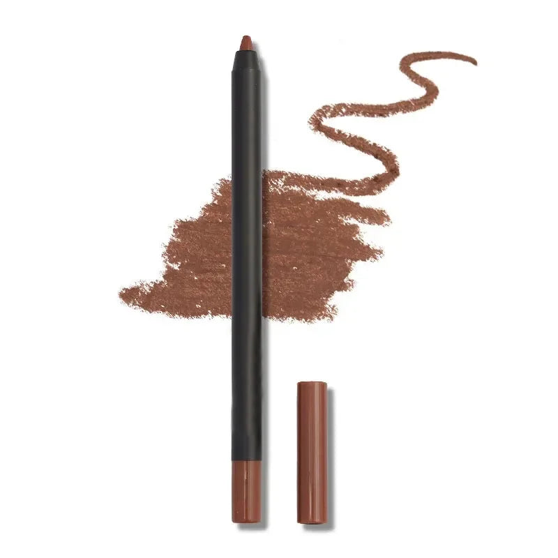 Lasting Nude Brown Lip Liner Pen Matte Makeup Women Sexy Red - LIPOXI