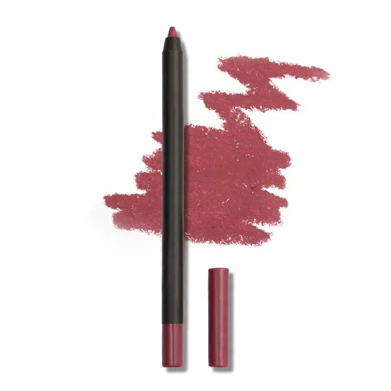 Lasting Nude Brown Lip Liner Pen Matte Makeup Women Sexy Red - LIPOXI