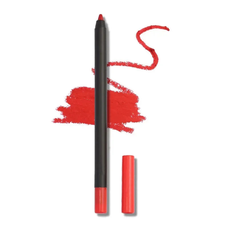 Lasting Nude Brown Lip Liner Pen Matte Makeup Women Sexy Red - LIPOXI