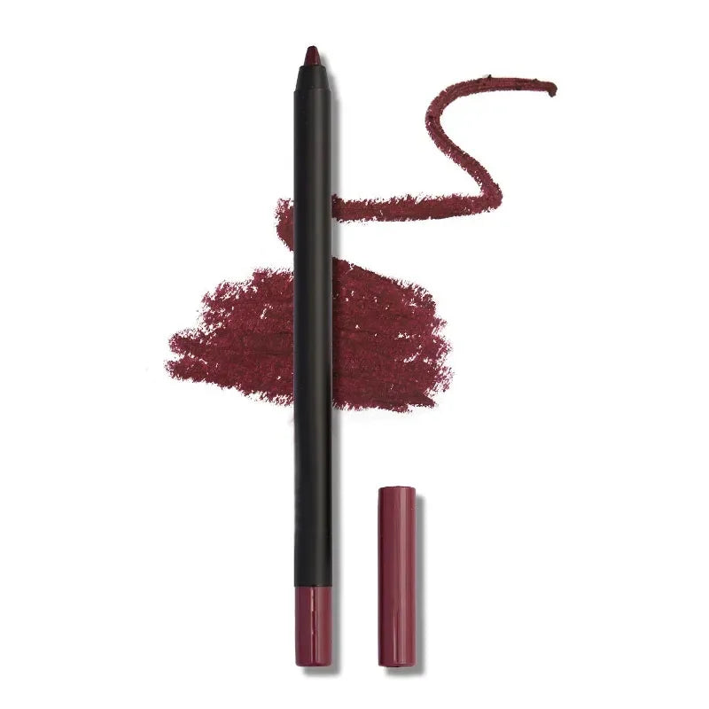 Lasting Nude Brown Lip Liner Pen Matte Makeup Women Sexy Red - LIPOXI