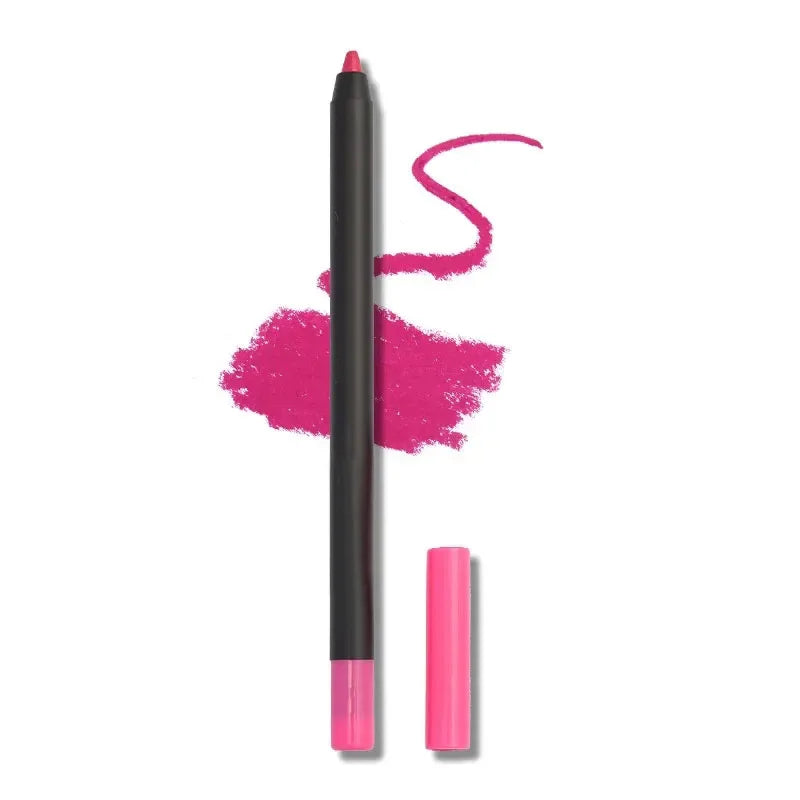 Lasting Nude Brown Lip Liner Pen Matte Makeup Women Sexy Red - LIPOXI
