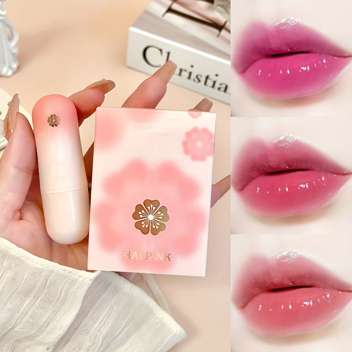 Lip Balm with Flower Inside - LIPOXI