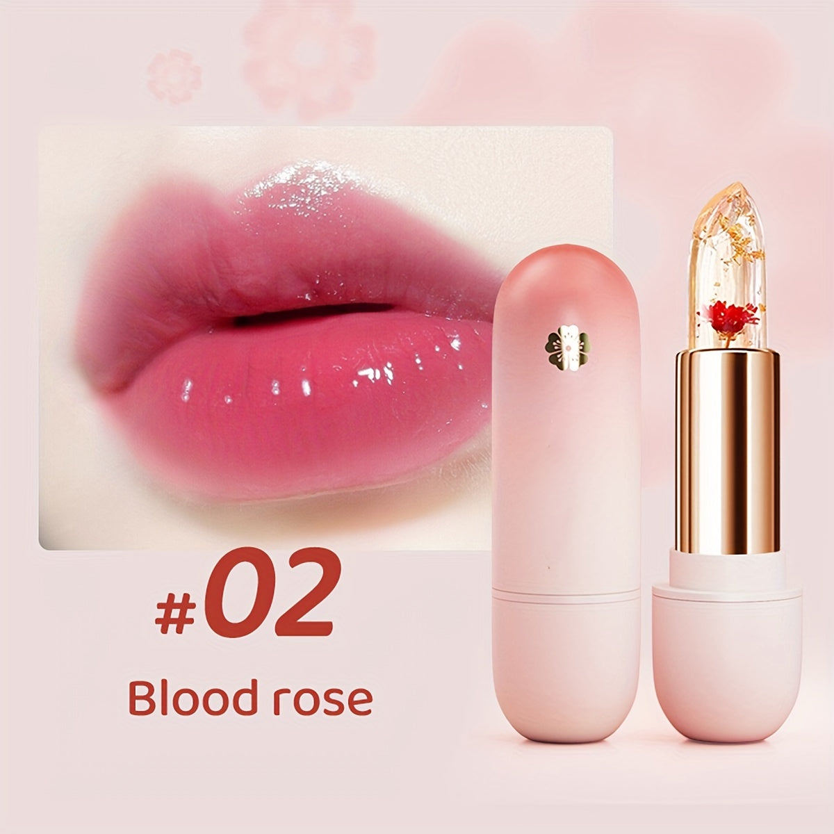 Lip Balm with Flower Inside - LIPOXI