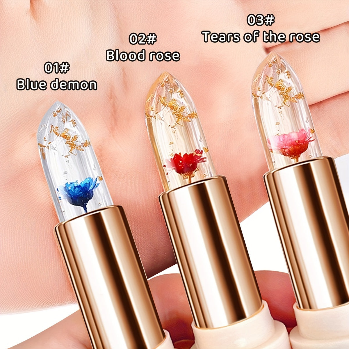 Lip Balm with Flower Inside - LIPOXI