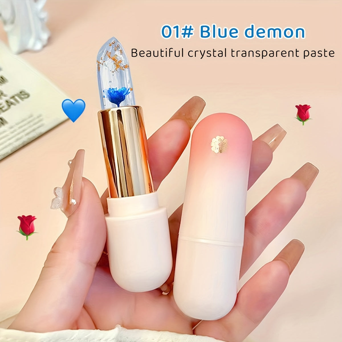 Lip Balm with Flower Inside - LIPOXI