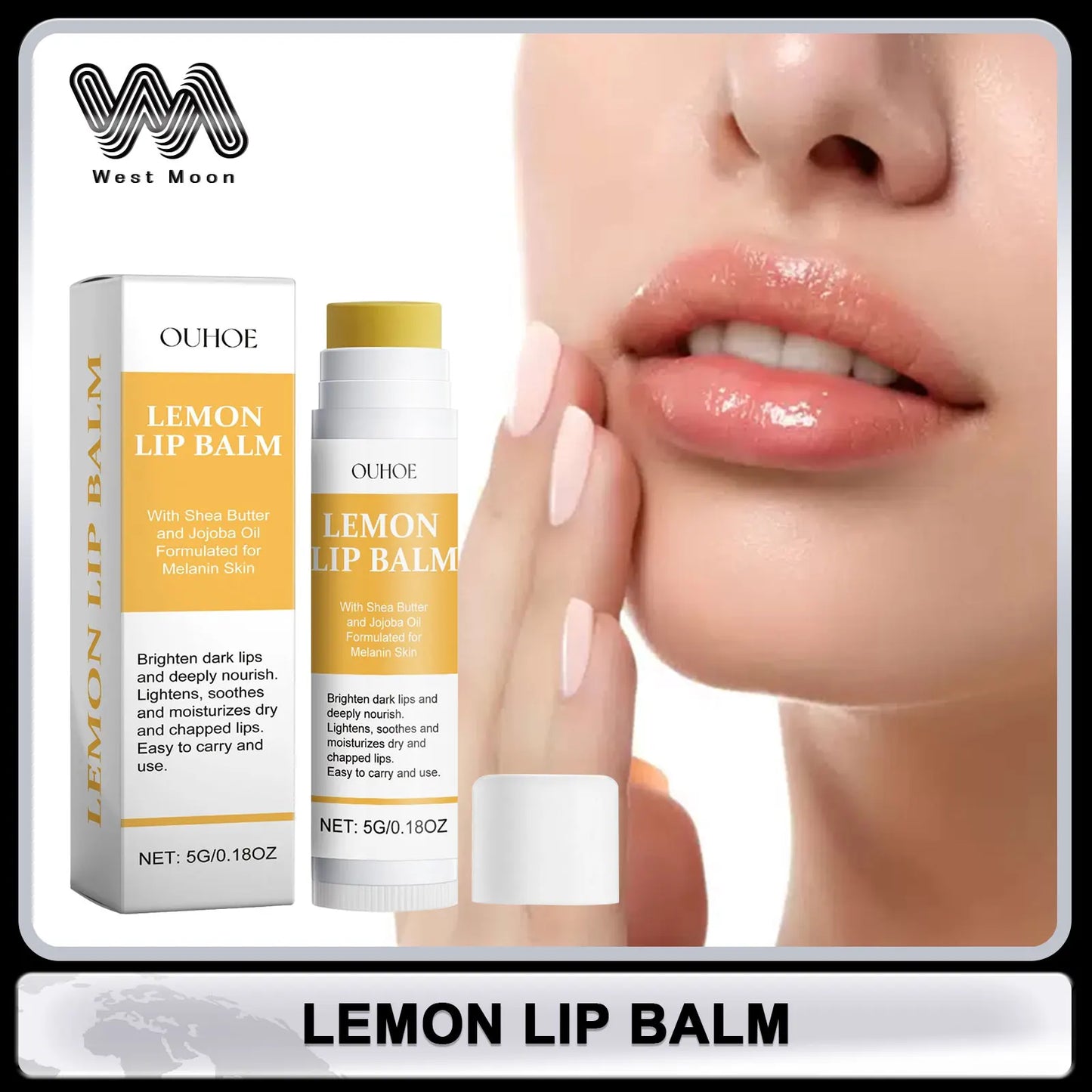 Lip Balm with Lemon - LIPOXI