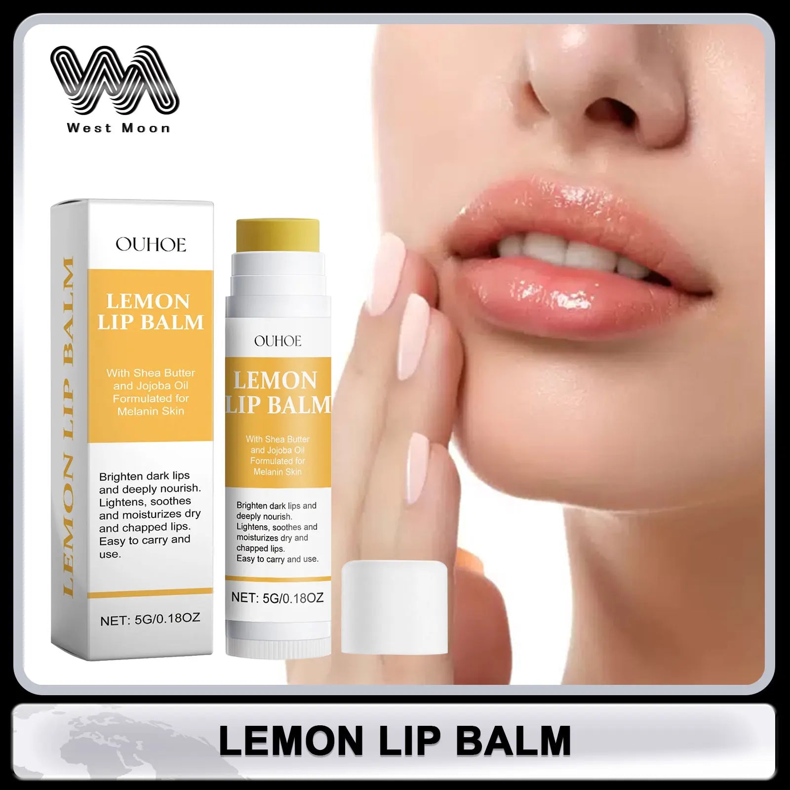 Lip Balm with Lemon - LIPOXI