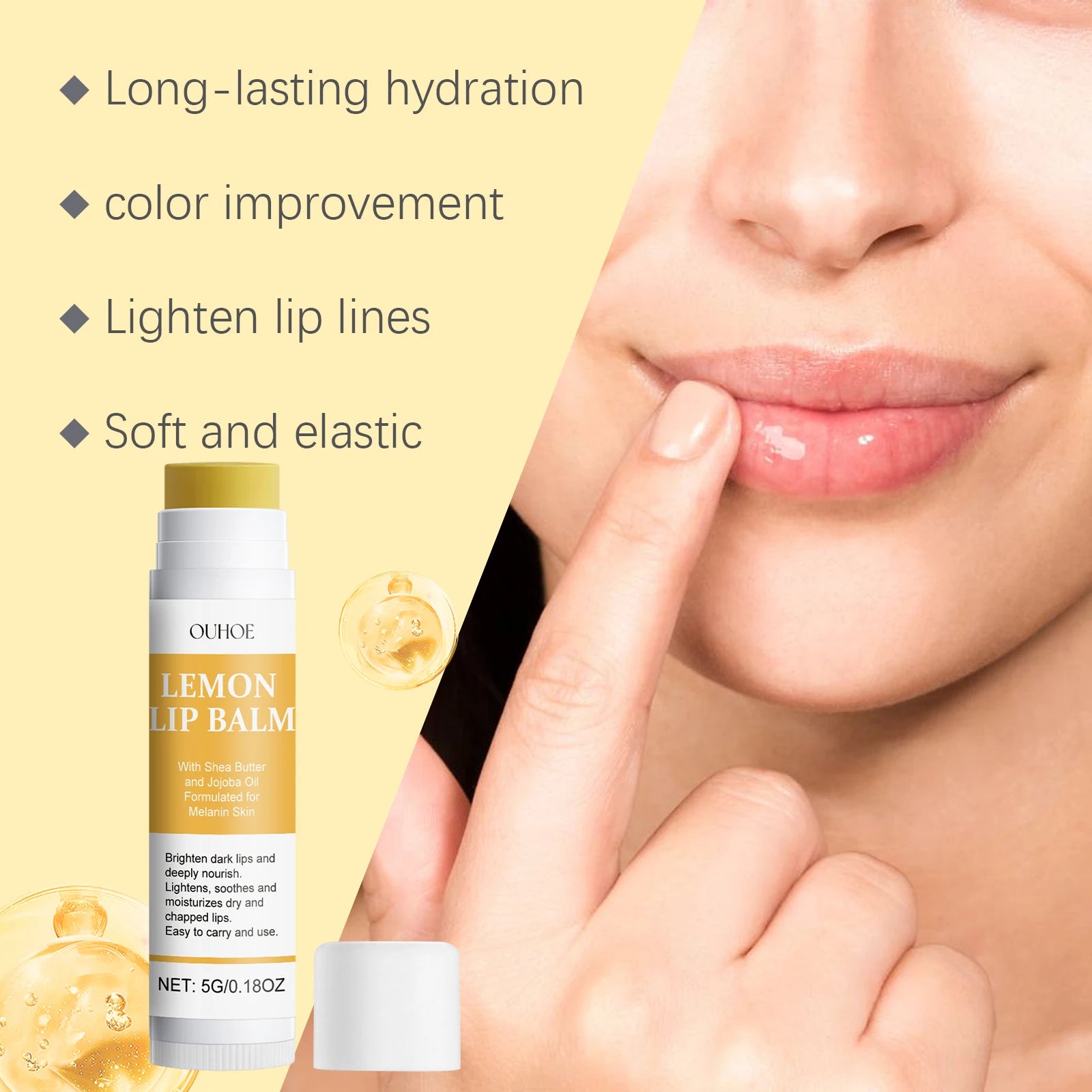 Lip Balm with Lemon - LIPOXI