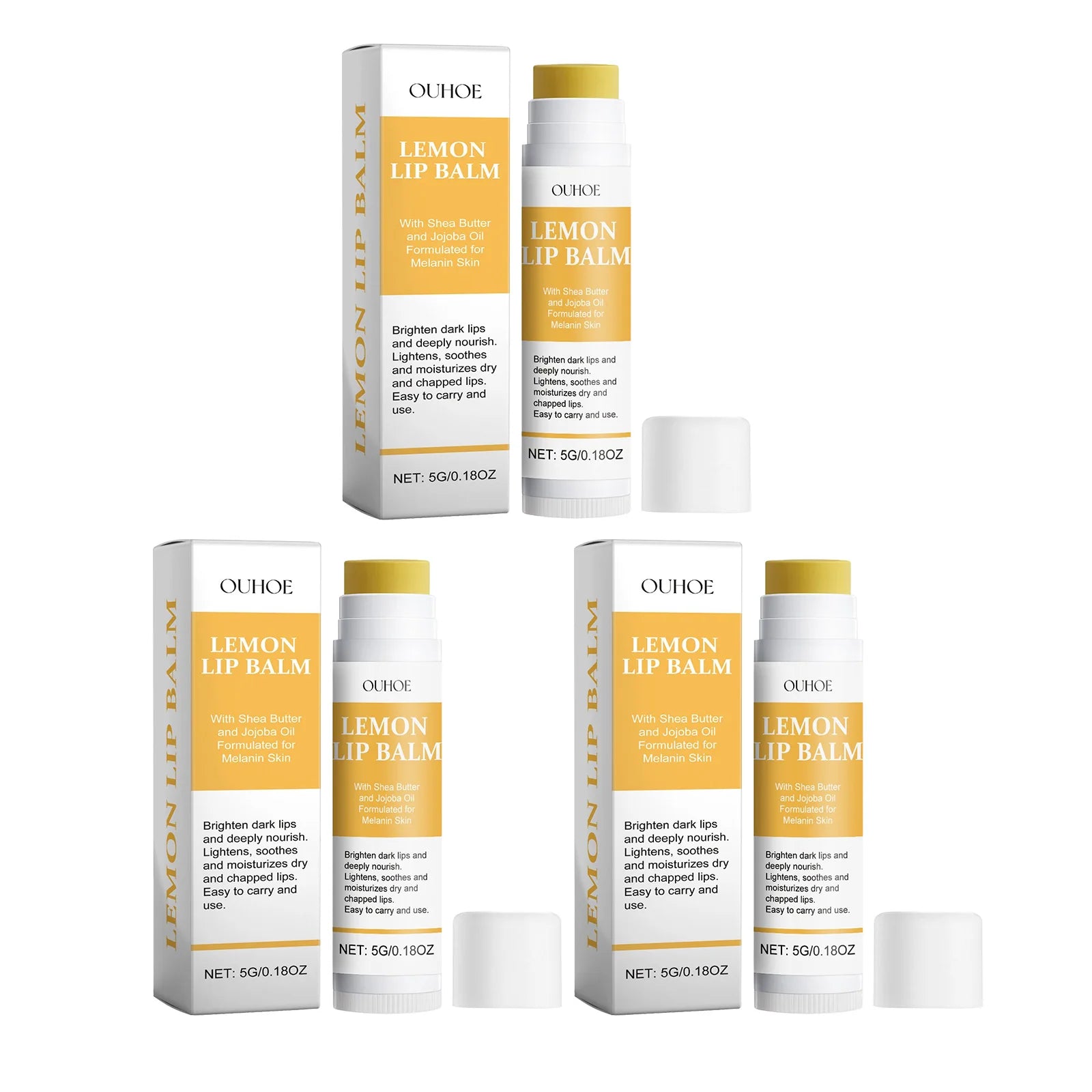 Lip Balm with Lemon - LIPOXI