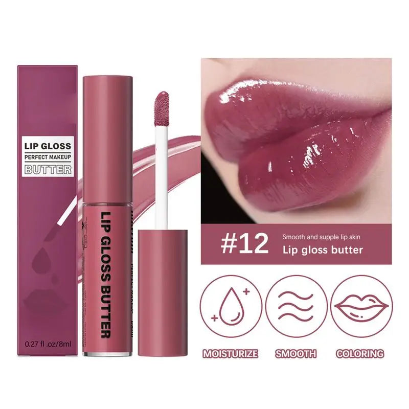 Lip Gloss Long Lasting Lip Balm Liquid Lipstick For Women - LIPOXI