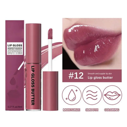 Lip Gloss Long Lasting Lip Balm Liquid Lipstick For Women - LIPOXI