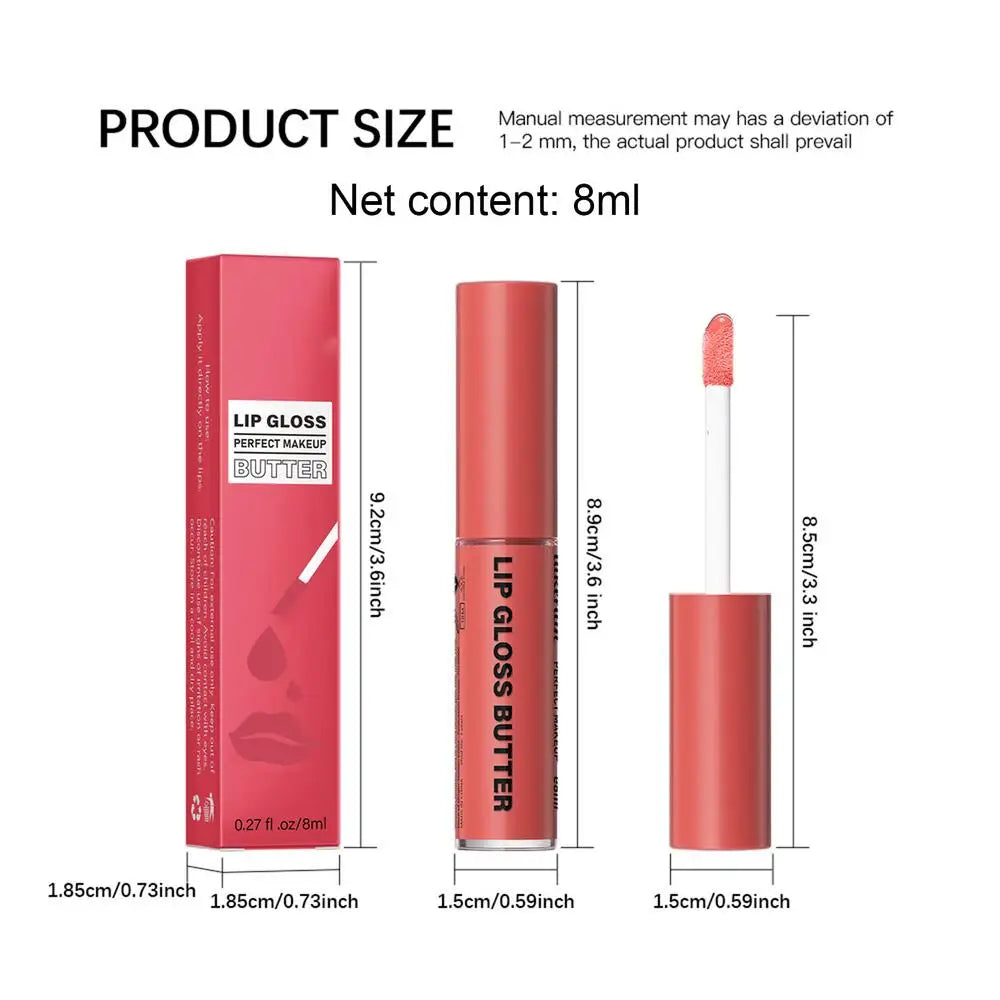 Lip Gloss Long Lasting Lip Balm Liquid Lipstick For Women - LIPOXI