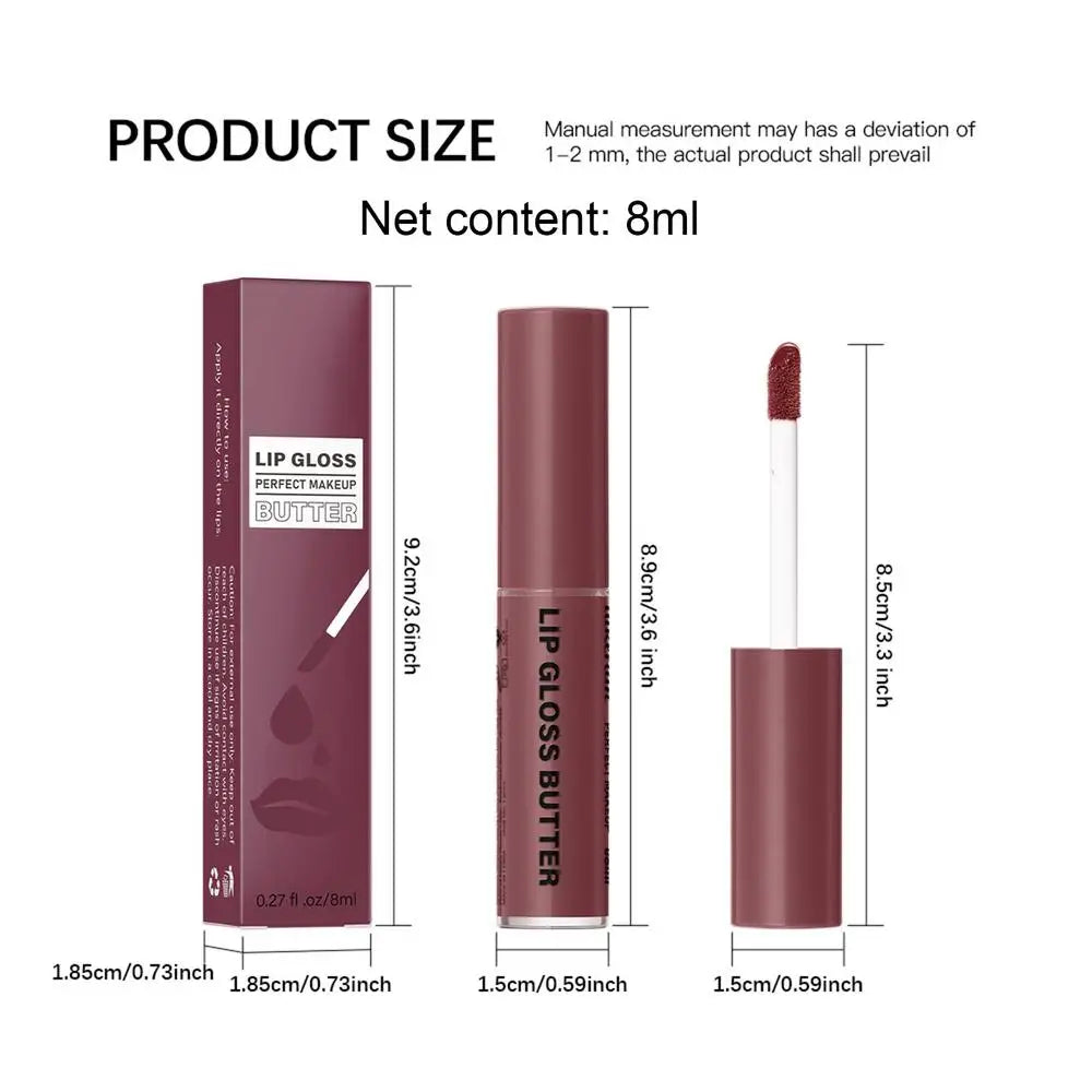 Lip Gloss Long Lasting Lip Balm Liquid Lipstick For Women - LIPOXI