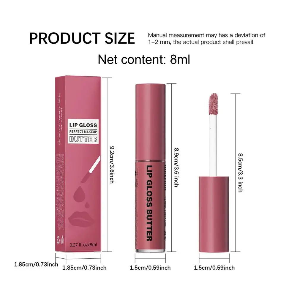 Lip Gloss Long Lasting Lip Balm Liquid Lipstick For Women - LIPOXI