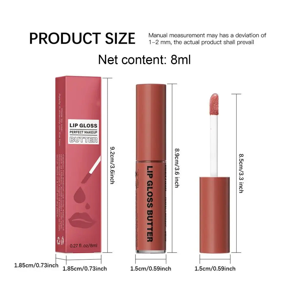 Lip Gloss Long Lasting Lip Balm Liquid Lipstick For Women - LIPOXI