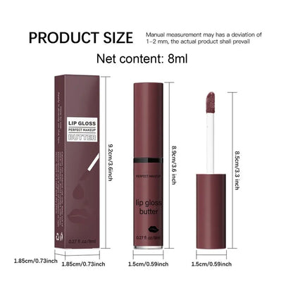 Lip Gloss Long Lasting Lip Balm Liquid Lipstick For Women - LIPOXI