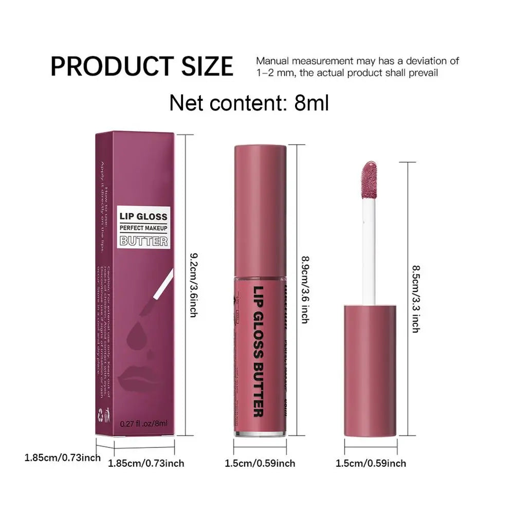 Lip Gloss Long Lasting Lip Balm Liquid Lipstick For Women - LIPOXI