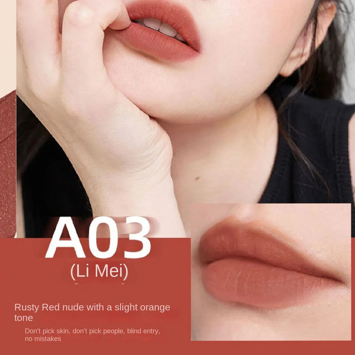 Lip Gloss Moisturizing Lip Tint Mud 6 Colors Long Lasting - LIPOXI