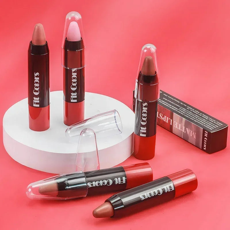 Lipstick Set Lip Tint Pen Sexy Red Long Lasting 8 Colors - LIPOXI
