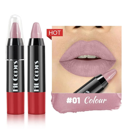 Lipstick Set Lip Tint Pen Sexy Red Long Lasting 8 Colors - LIPOXI