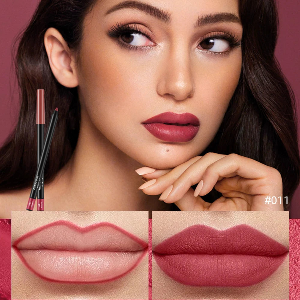 Long Lasting Waterproof Lip Liners Pencil Set Original Makeup - LIPOXI