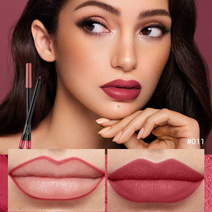 Long Lasting Waterproof Lip Liners Pencil Set Original Makeup - LIPOXI