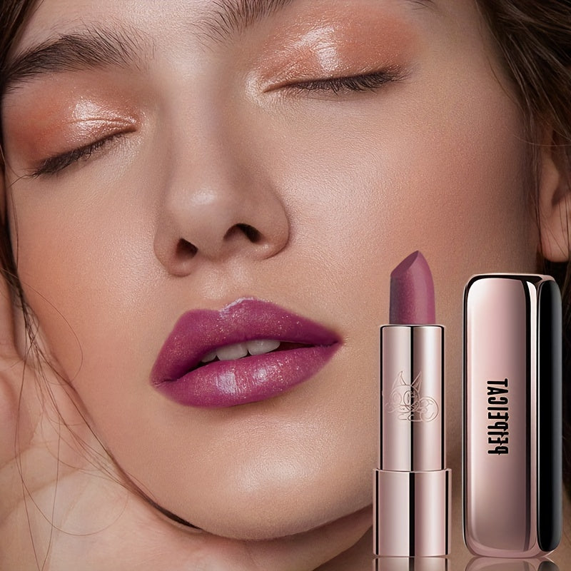 Lustrous Coral Lipstick & Gloss Duo - LIPOXI