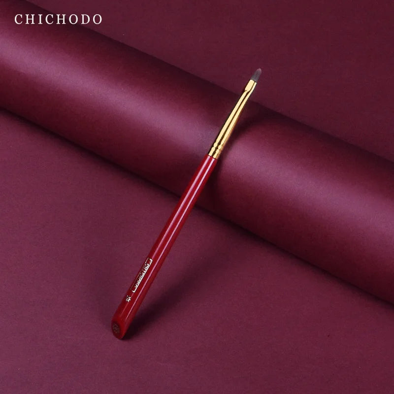 Luxurious Red Rose Eyeliner & Lip Brush - LIPOXI