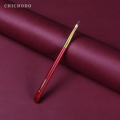 Luxurious Red Rose Eyeliner & Lip Brush - LIPOXI