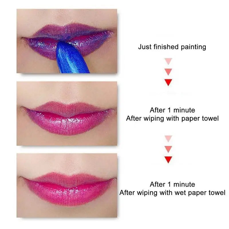 Magical Blue to Pink Lipstick - LIPOXI