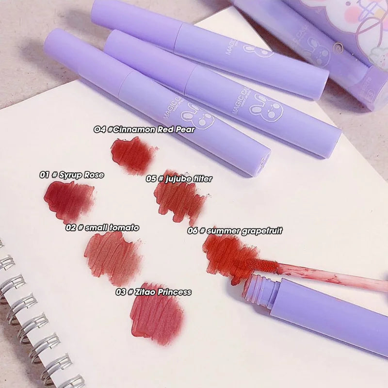 Matte Lip Gloss Set 5/6pcs Waterproof Long Lasting Lipstick - LIPOXI
